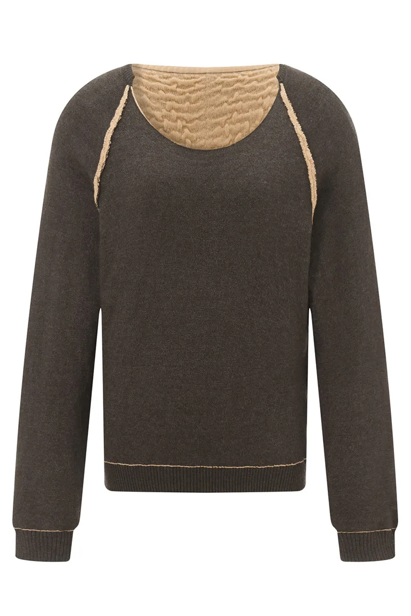 WR3390 Pullover Casual Sweatshirt Top Outerwear