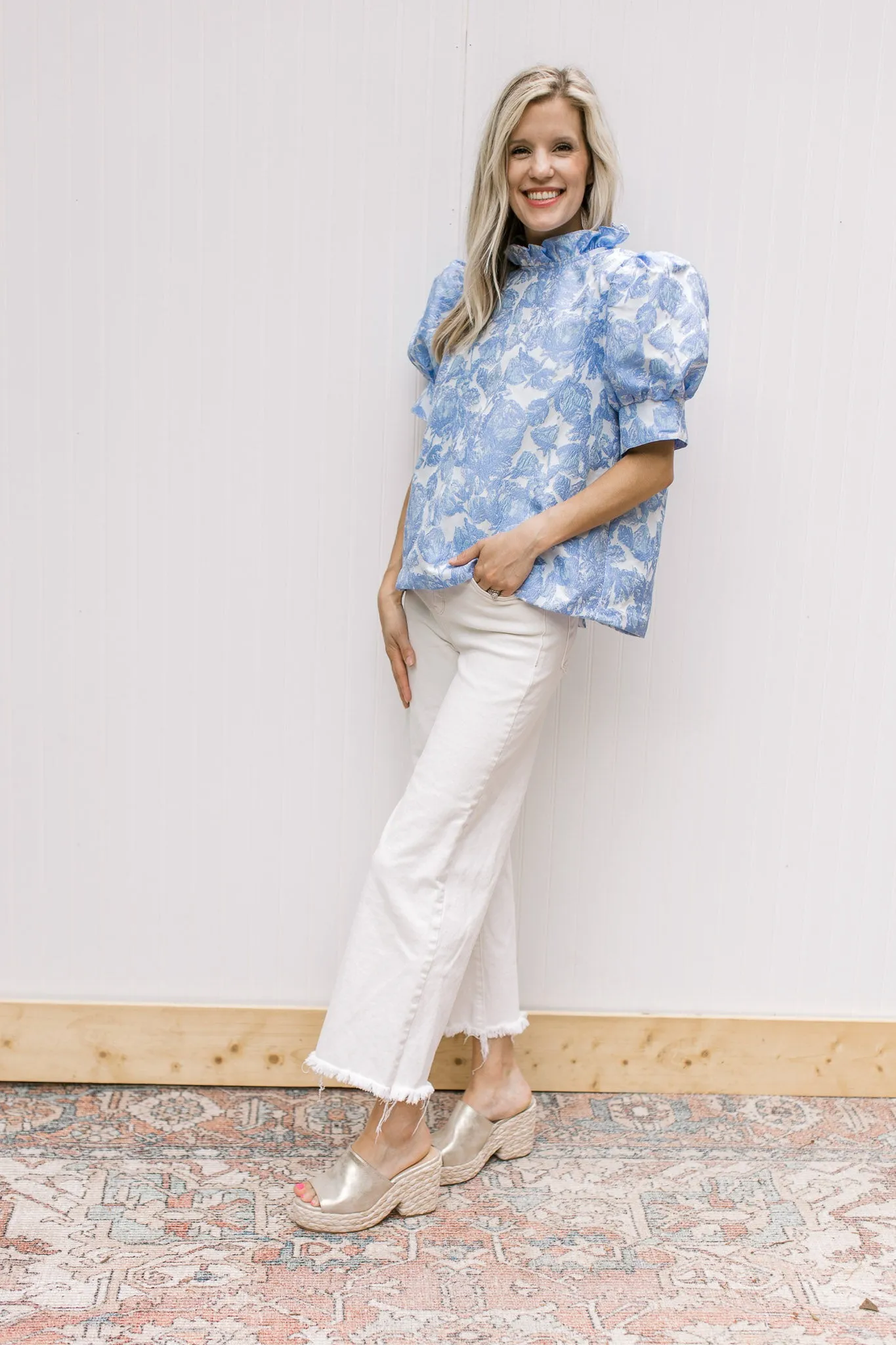 X Blue is Beautiful Top