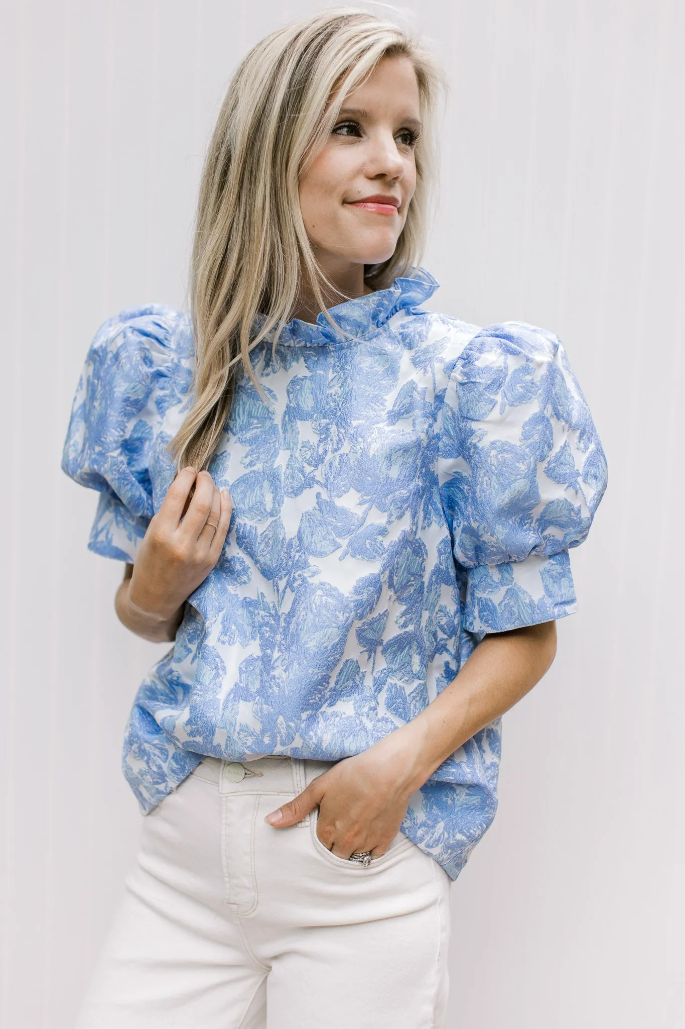 X Blue is Beautiful Top