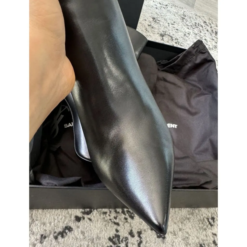 YSL Opyum Booties Size 6 NEW with Box, Dust Bags, and COA