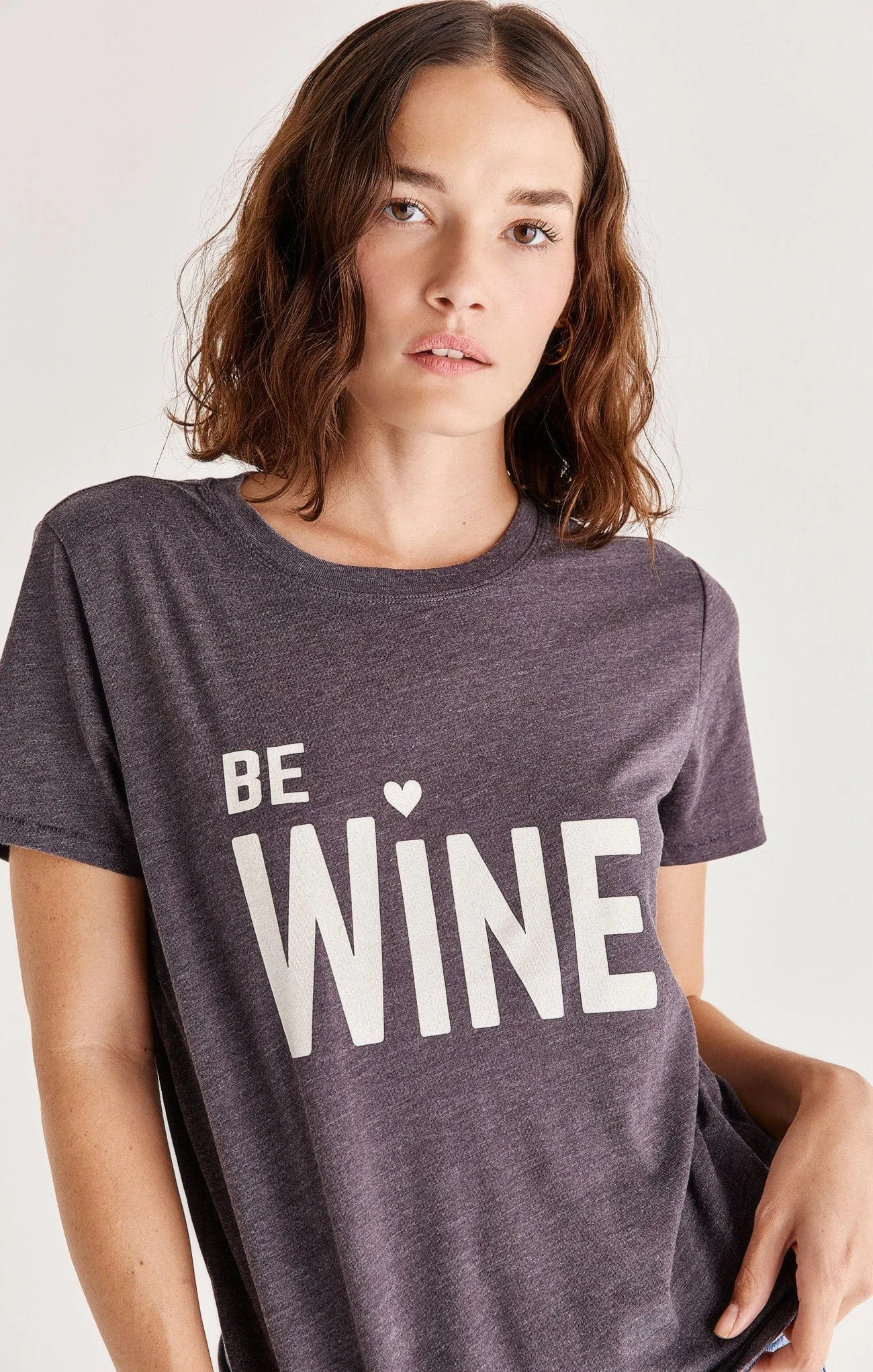 Z Supply Easy Be Wine Tee
