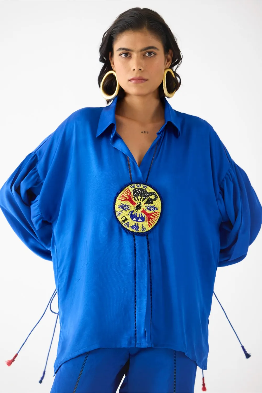 ZULU BLUE LINEN SHIRT & TROUSERS