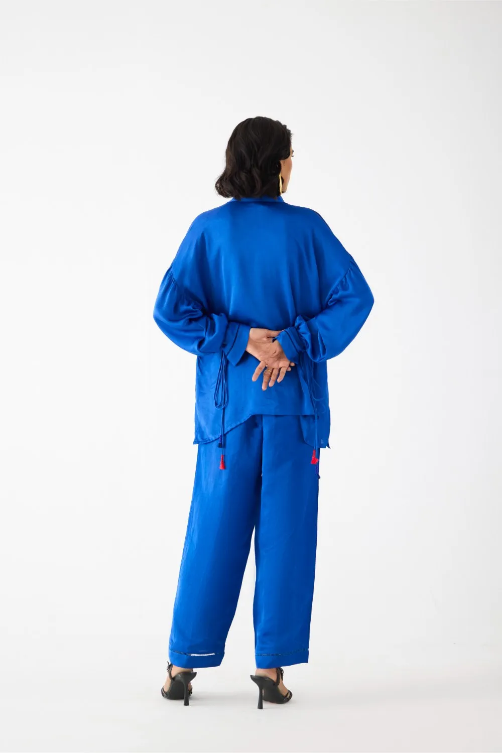 ZULU BLUE LINEN SHIRT & TROUSERS